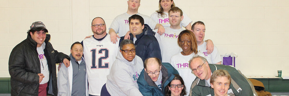 A group of Thrive participants