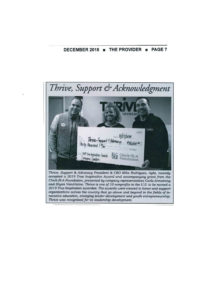 2019 True Inspiration Award press coverage