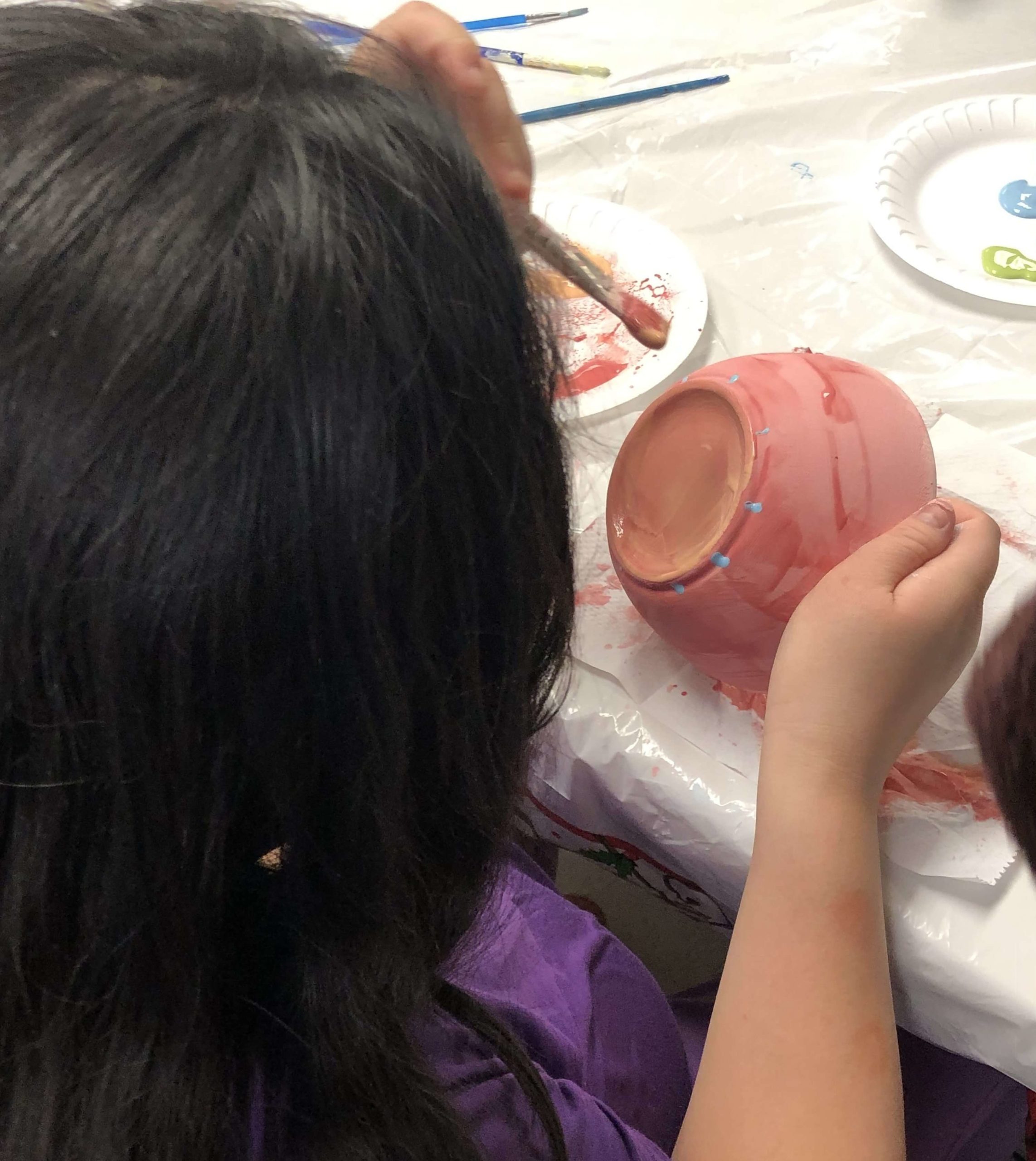 painting pottery