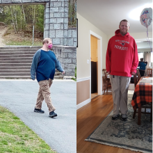 Ben before and after